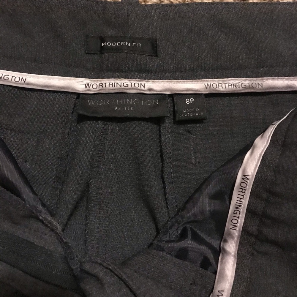 Gray dress pants size 8